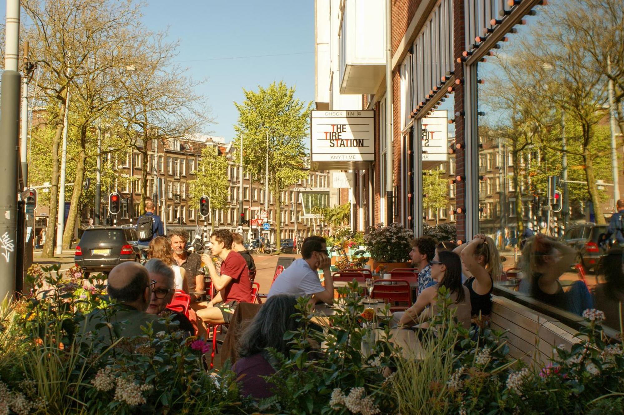 Conscious Hotel The Tire Station Amsterdam Exteriör bild